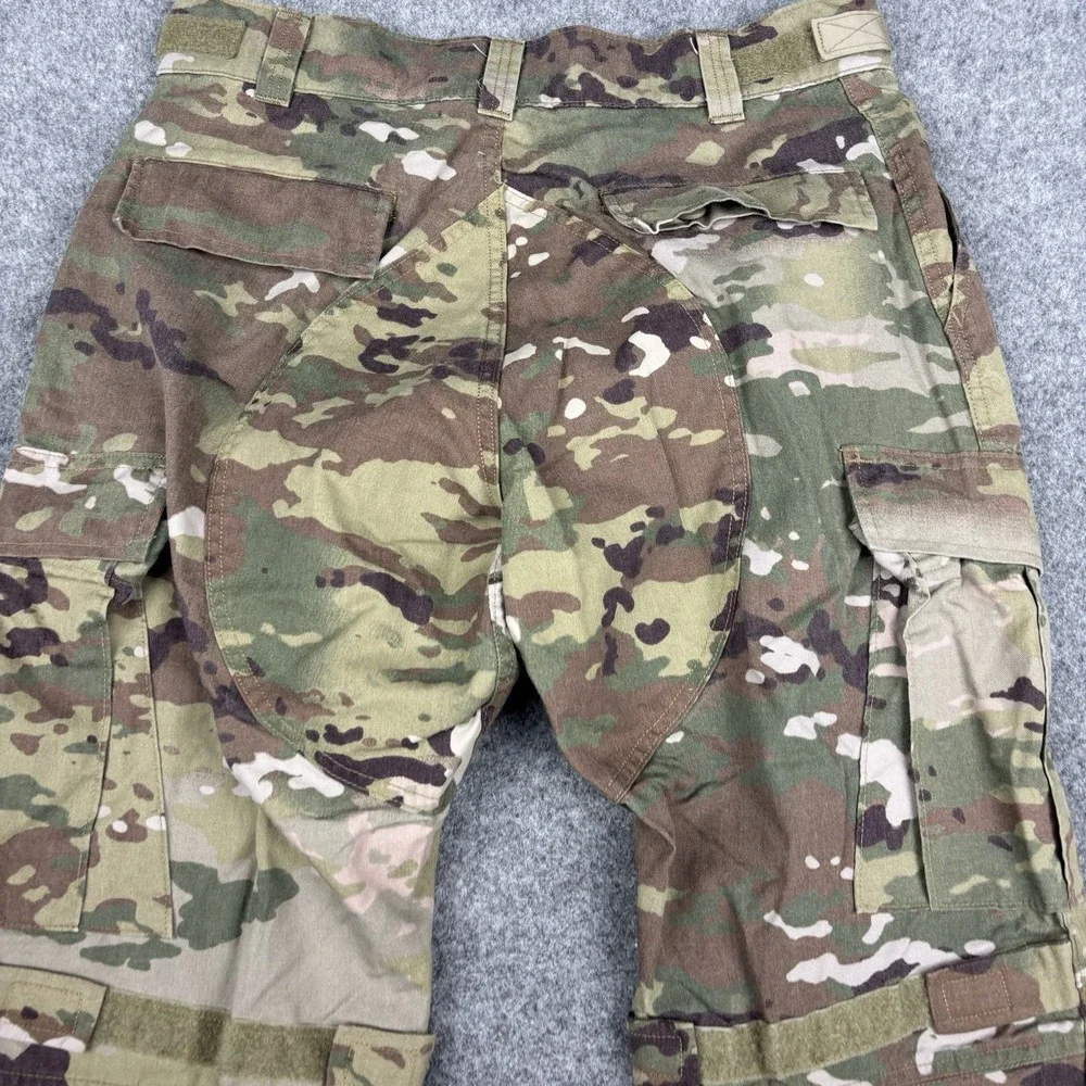 US Army FR Combat Pants Medium Long Camo Cargo Tactical Multicam Ripstop Padded